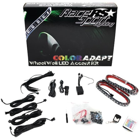 Race Sport Coloradapt Wheel Well LED Accent Kit RSPRSWWKIT