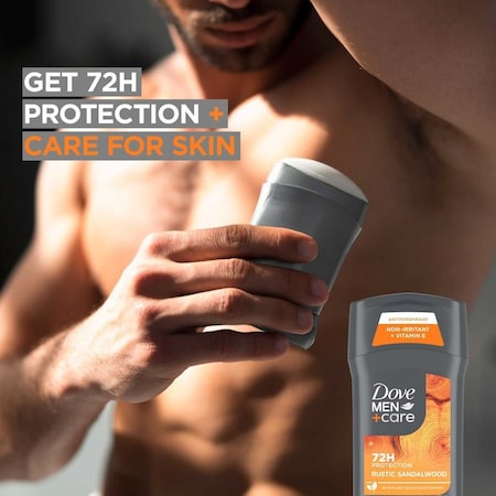 Dove Men+Care Rustic Sandalwood Antiperspirant Stick, 2.7 Ounce, 12PK 64803397