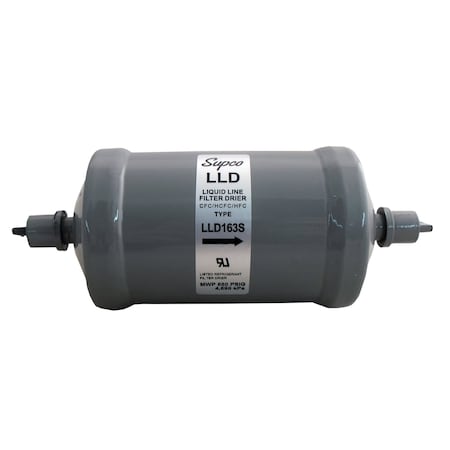 Supco Liquid Line Dryer, 3/8" SAE, 16"cu. LLD163