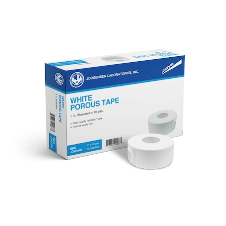Jorgensen Laboratories Jorvet Surgical Adhesive Tape 1" x 10 Yards, 12PK J0820AN