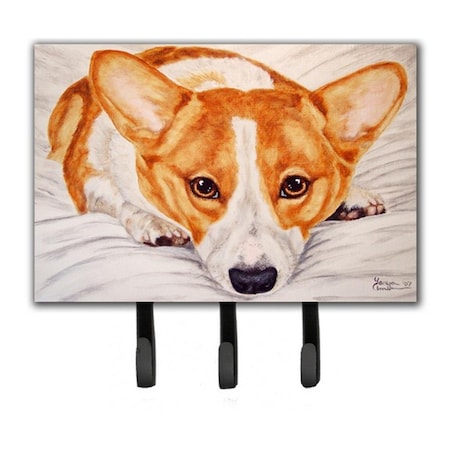 Carolines Treasures Fiona Corgi Leash or Key Holder AMB1133TH68