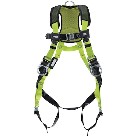 Miller Full-Body General Safety Harness, w/5 Points of Adjustment, w/Back / Side D-Rings, and Quick-Connect C H5IC221022