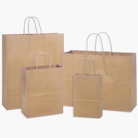 Nashville Wraps 100% Recycled Kraft Paper Bag Assortment, 125PK RKTA