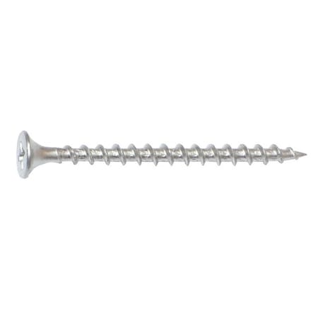 Midwest Fastener Deck Screw, #6 x 2 in, Steel, Flat Head, Phillips Drive M10517