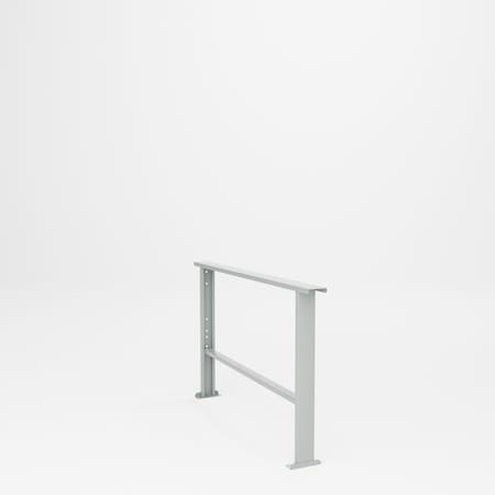 Pucel 12 Gauge Bench Legs, 58 in W x 34 in H, Gray BL-58-34H