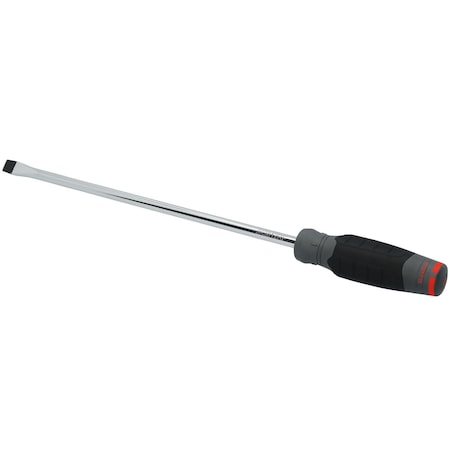 Proto Screwdrivers, Slt, 3/8in, Gry, Round JK3812RF