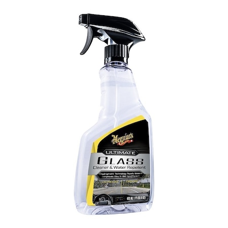Meguiars Glass Cleaner and Water Repellent, 16 oz, Liquid G240416