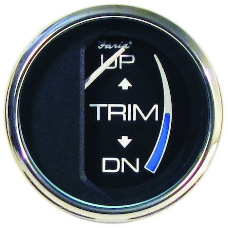 Faria Beede Instruments 13709 Chesapeake Series Trim Gauge for Johnson - Black 3003.3595