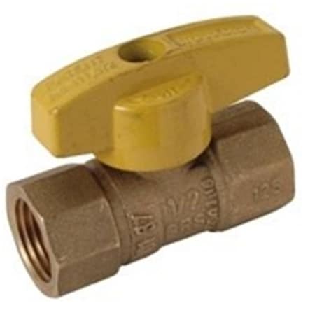 Pinpoint PSBV503-8 Gas Ball Valve, 0.50 In. PI421257