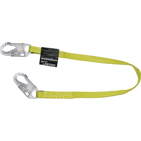 Miller Web Positioning Lanyard with Steel Locking Snap Hooks 213WLS-Z7/3FTYL