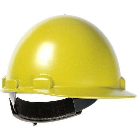 Dynamic Cap Style Smooth Dome Hard Hat w/Heat Resistant ABS/Polycarbonate Shell, 4-Point Textile Suspension 280-HP841SR-02