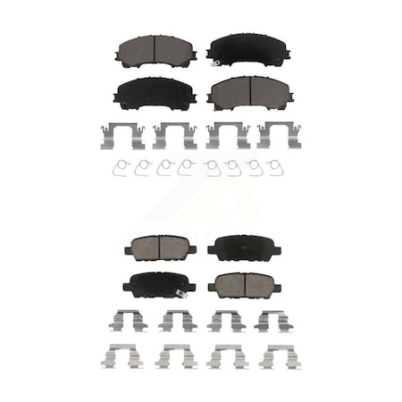 Cmx Front Rear Ceramic Brake Pads Kit For Nissan Rogue INFINITI Q50 QX50 Q60 KCX-100322