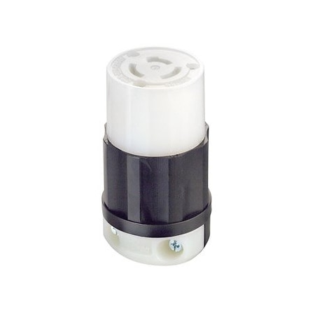 Leviton Industrial Grade Connector 20 Amp, 125/250 Volt 7314-GC