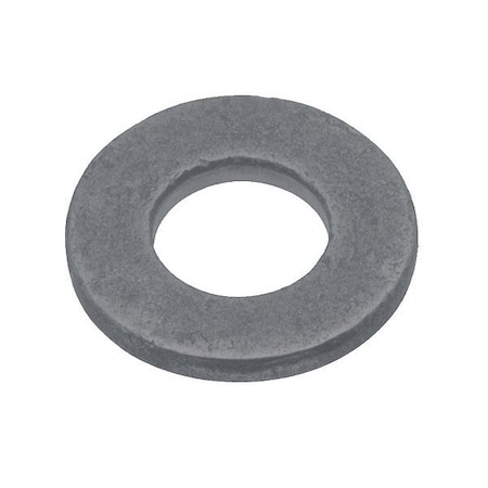 Zoro Select Flat Washer, For Screw Size M2.5 , PVC Not Applicable Finish, 10 PK WASBM2.5RPVC