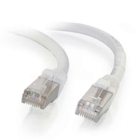 Fasttrack 35 ft. Cat6 Snagless Shielded-STP Ethernet Network Patch Cable - White FA987517