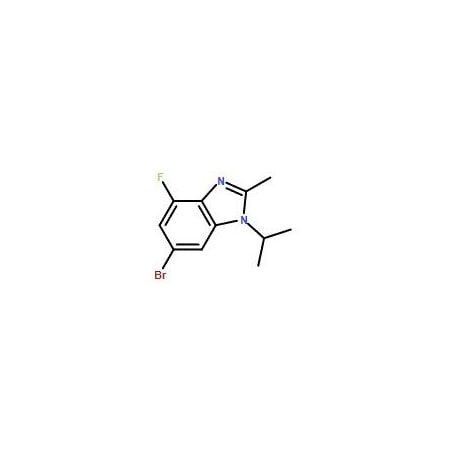 Ak Scientific 6-Bromo-4-fluoro-1-isopropyl-2-methyl-1H-benzo[d]imidazole (1g), CAS 1231930-33-8 X9551-1g