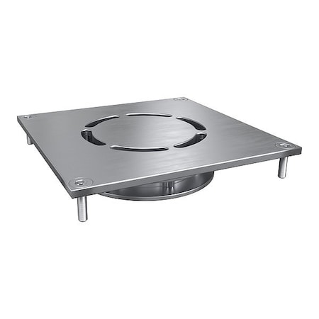 Bestcare Grate, Silver, Square, 4-3/8 in L WHDG-5SQ-WATTS