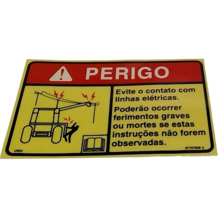 Cnh DECAL, CNH OEM 87707628 87707628