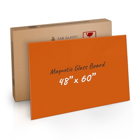 Fab Glass And Mirror Glass Dry Erase Board (48in x 60in GBZ48x60-SB623