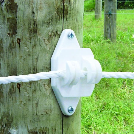 Patriot Wood Post Jumbo Claw Insulator - White 814718