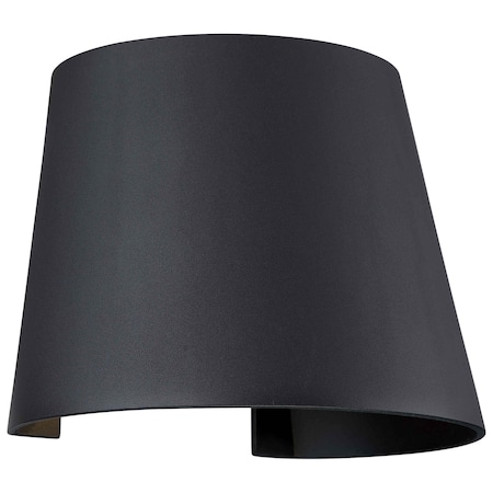 Access Lighting Cone, BiDirectional Outdoor LED Wall Mount, Black Finish 20399LEDMGCNE-BL
