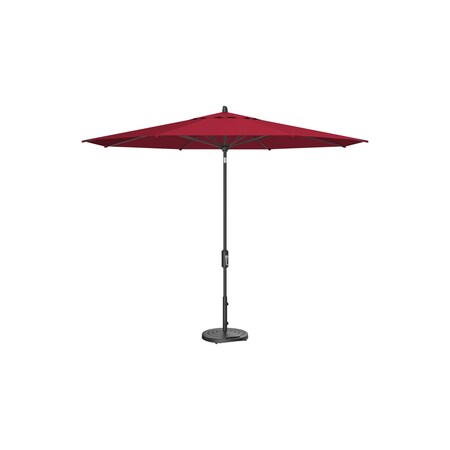 Treasure Garden 11 ft Patio Umbella, aluminum, fiberglass ribs, outdoor, Jockey Red UM841-09 5403 Jockey Red