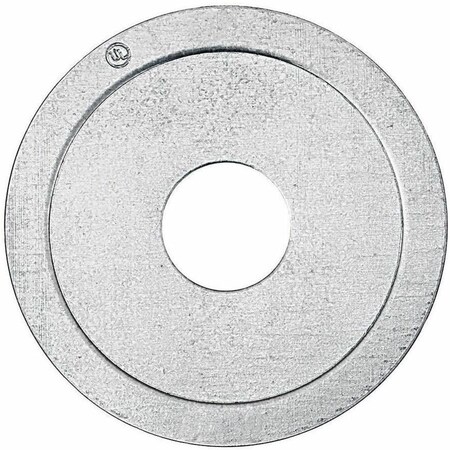 Dottie Conduit Fitting Reducing Washer, 2 in x 1-1/4 in, Steel, Pre-Galvanized, Red RW64