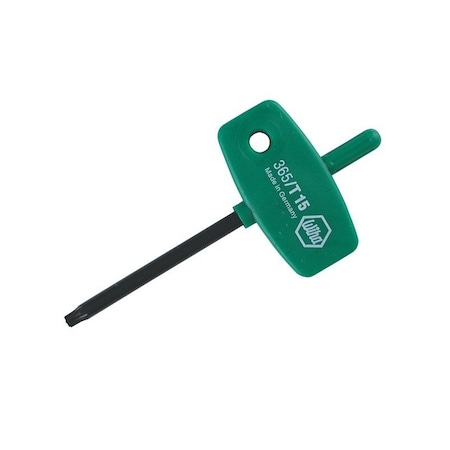 Wiha Torx Key, T9 Tip Size, 10 PK 36534
