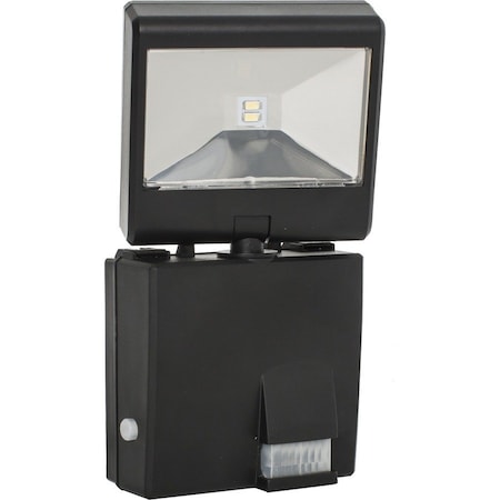 Maxsa Innovations Solar Powered LED Security Square Spotlight 44311