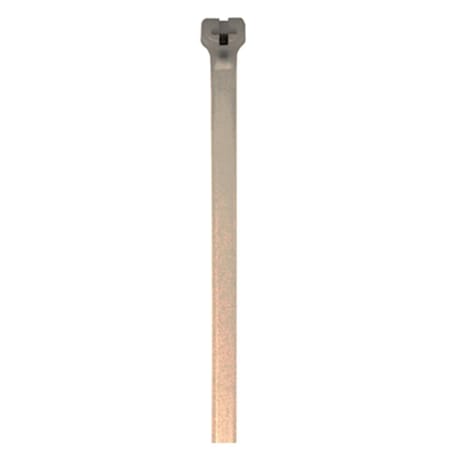 Acoustic Cable Tie, 7 in L, Natural, Metal, 50 lb Strength, 20 PK AC962180