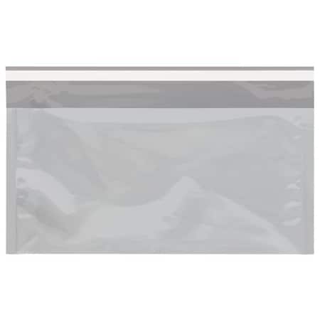 Bsc Preferred 6 1/4 x 10 1/4'' Silver Metallic Glamour Mailers, 250PK GFM0610S