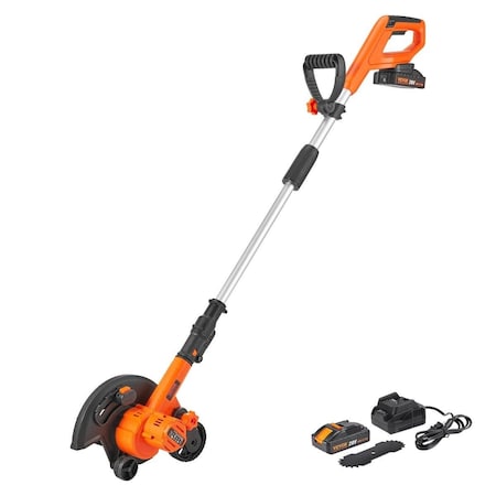 Vevor 9 in. 20 V Battery Powered Cordless Lawn Edger WXCP20V4AH1937BD4V5