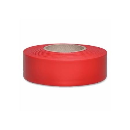 Presco Taffeta Flagging Tape, 1-3/16 in x 300 ft, Red, 12PK 764-TFR