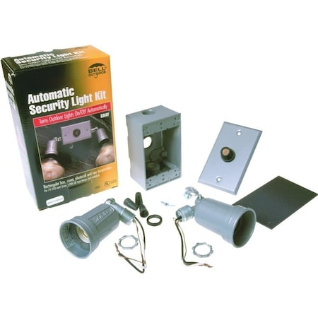 Hubbell Flood Light Kit, Incandescent Lamp 5883-5
