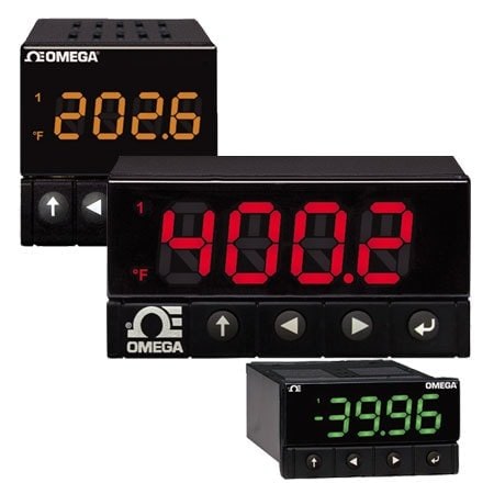 Omega Temp/PR Meter, 1.89 in H, 24V DC, 240V AC DP32PT