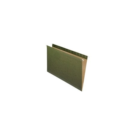 Pendaflex FOLDER, HANG, LGL, W/O, TAB, GN, 25PK 4153