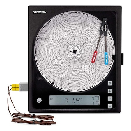 Dickson Circular Chart Recorders, 8" dia. KT8-31R*N300