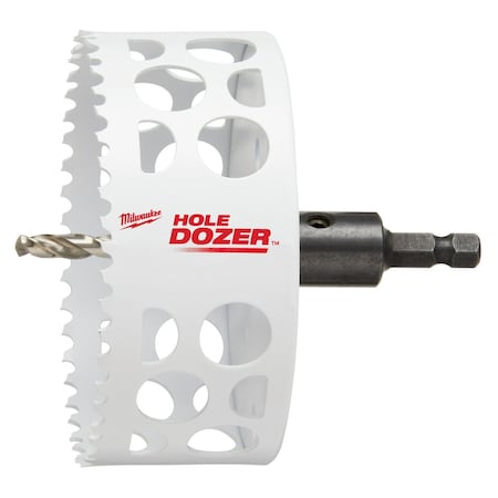 Milwaukee Tool 4-1/4" HOLE DOZER Bi-Metal Hole Saw with Arbor 49-56-9687