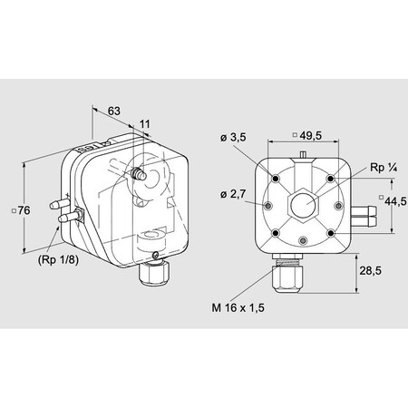 Honeywell Kromschroder DL 10AN-31 KS84444440