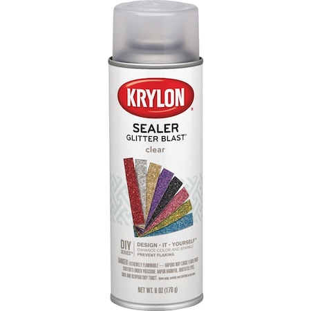 Krylon Glitter Blast 6 Oz. Clear Sealer Spray K03800000