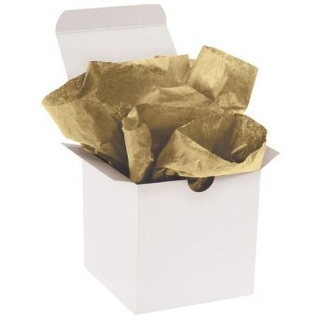 Bubblefast 200 20 x 30'' Metallic Gold Gift Grade Tissue Paper BFT2030KK