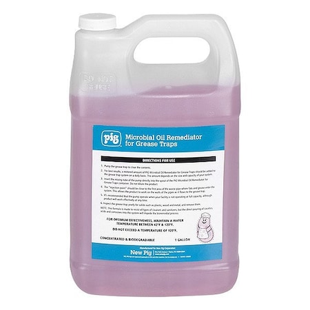 Pig Microbial Oil Remediator, 2.5 gal, Jug, PK2 CLN962