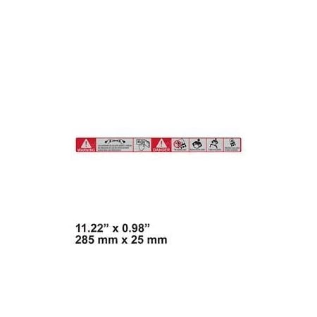 Toyota REPLACEMENT DECAL, INDICATOR 57866-U2290-71