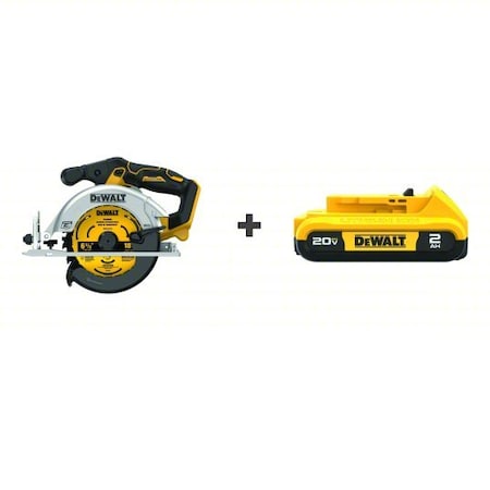 Dewalt DEWALT 20V Circular Saw, Bonus Battery DCS565B/DCB203
