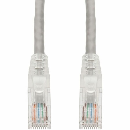 Add-On 20FT GRAY CAT 6 PVC ETHERNET CABLE SNAGLESS EASY CLEAR BOOT TAA RJ-45 M/M ADD-20FCAT6-GY-TAA