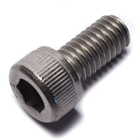 Allied Titanium M6-1.00 x Socket, Socket Head Cap Screw, 12 mm Length, Titanium 0107635