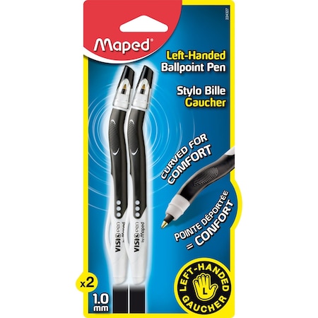 Maped Visiopen Ball-Point For Lefties, 2PK 224327