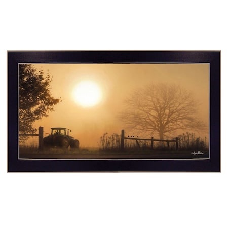 Homeroots Start Your Engines 1 Black Framed Print Wall Art 415892