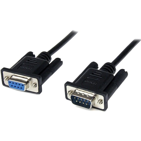 Startech.Com 1m Black DB9 RS232 Null Modem Cable F/M SCNM9FM1MBK