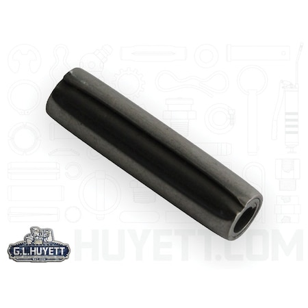 Huyett Coiled Spring Pin, Standard Duty, 420 Stainless Steel, 0.250 in Dia x 0.875 in Length SPCSP-250-0875